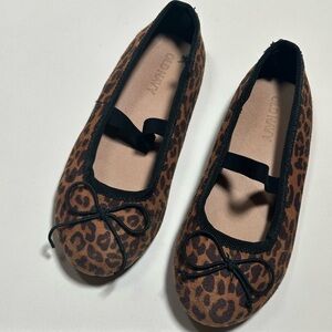 Old Navy Toddler Kids Leopard Print Ballet Flats